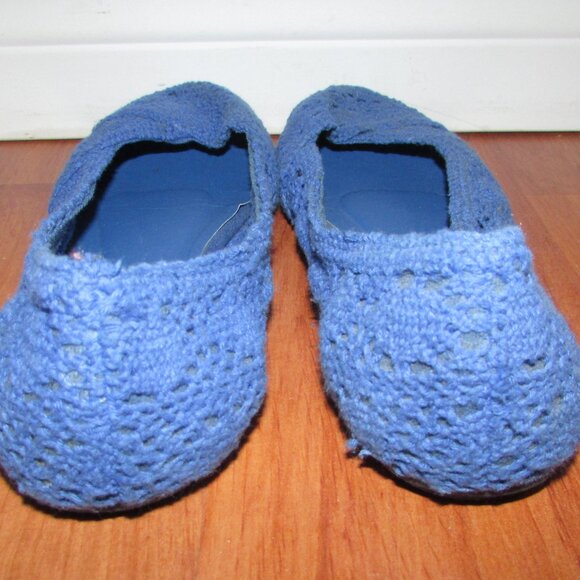 Bluecrush Blue Lace Flats - Sz 8 - Picture 7 of 9